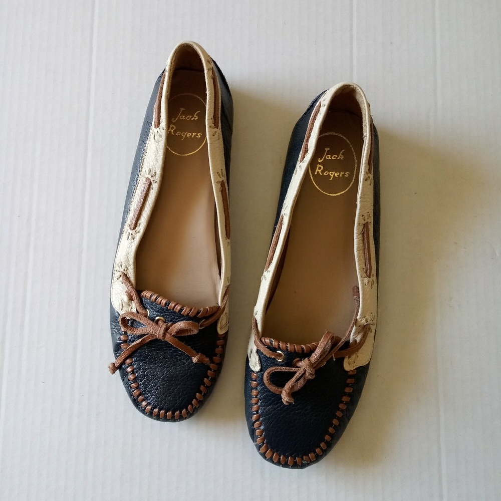 Jack Rogers Loafer Boat Shoes Size 8